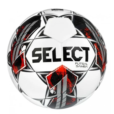 Select FB Futsal Samba bílá-stříbrná futsalový míč