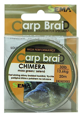 Sema Pletená šňůra Chimera 20 m 40 lbs / 18 2 kg