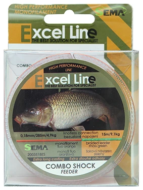 Sema Rybářský vlasec Combo Shock Feeder 300 m 0 20 mm