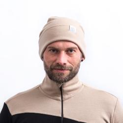 SENSOR Merino Extreme Up čepice Almond Beige