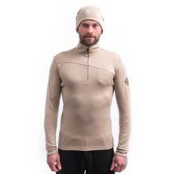 SENSOR Merino Extreme Up čepice Almond Beige