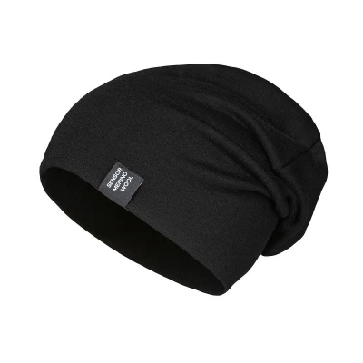 SENSOR Merino Extreme Up čiapka čierna SENSOR Merino Extreme Up čiapka čierna