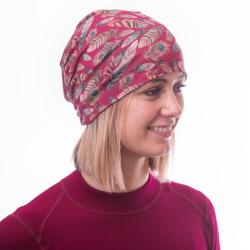 Sensor Merino Impress Lilla/feather dámská zimní čepice