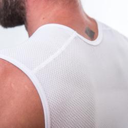 SENSOR Coolmax Air pánské bílé triko bez rukávů