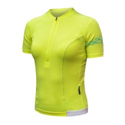 Sensor Coolmax Entry Neon Yellow dámsky cyklistický dres