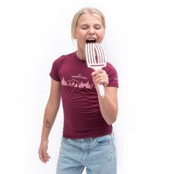 Sensor Coolmax Fresh Pt Camp lilla dětské triko krátký rukáv