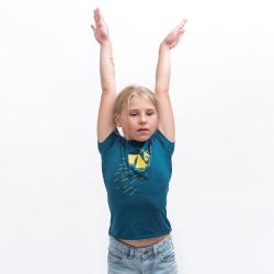 Sensor Coolmax Fresh Pt Zupaman safírové dětské triko krátký rukáv