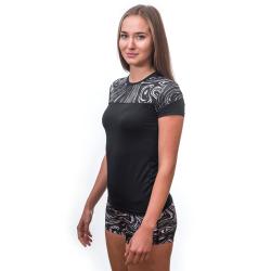 Sensor Coolmax Impress Černá/sea dámské funční triko