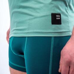 Sensor Coolmax Impress Mint/trees pánské funkční triko POUZE S (VÝPRODEJ)