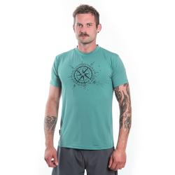 SENSOR Coolmax Tech Compass pánské triko kr.rukáv mint