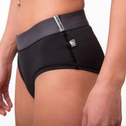 Sensor Coolmax Tech černé dámské kalhotky