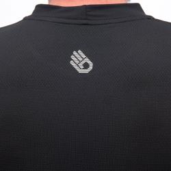 SENSOR Coolmax Tech Gps pánské černé triko kr.rukáv