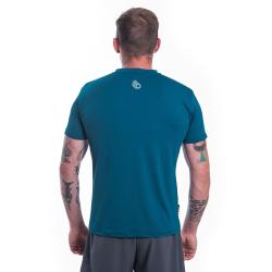 SENSOR Coolmax Tech Gps pánské triko kr.rukáv Safír