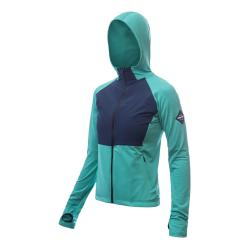 SENSOR Coolmax Thermo dámska bunda Sea Green/deep Blue