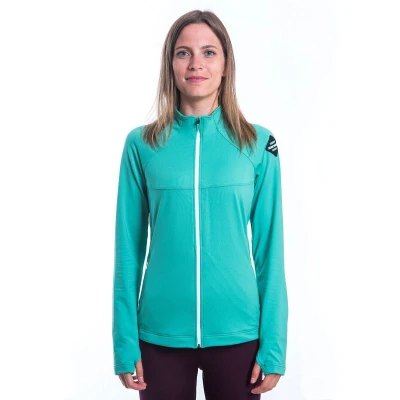 SENSOR Coolmax Thermo dámská mikina celozip Sea Green