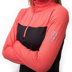 Sensor Coolmax Thermo Černá/korál dámská mikina