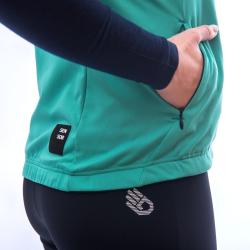 SENSOR Coolmax Thermo dámská vesta Sea Green/deep Blue