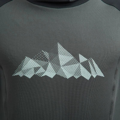 SENSOR Coolmax Thermo Mountains pánská mikina Olive/černá