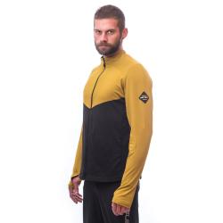 SENSOR Coolmax Thermo pánská mikina celozip Černá/mustard