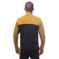 SENSOR Coolmax Thermo pánská mikina celozip Černá/mustard