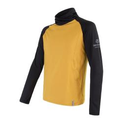 Sensor Coolmax Thermo Mustard/čierna pánska funkčná mikina Sensor Coolmax Thermo Mustard/čierna pánska funkčná mikina