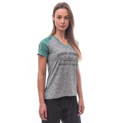 Sensor Cyklo Charger Šedá/mint dámský cyklistický dres