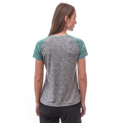 Sensor Cyklo Charger Šedá/mint dámský cyklistický dres