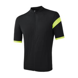 Sensor Cyklo Coolmax Classic True Black pánský cyklistický dres