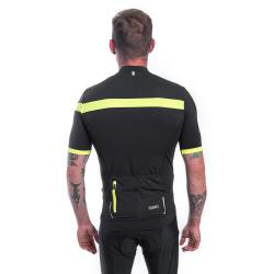 Sensor Cyklo Coolmax Classic True Black pánský cyklistický dres