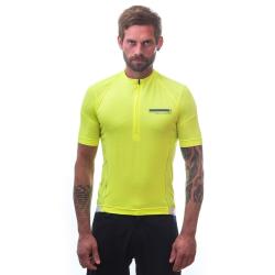 Sensor Coolmax Entry Neon Yellow pánský cyklistický dres