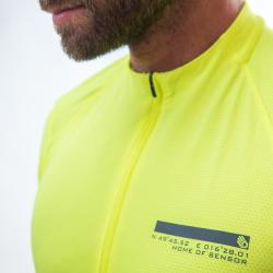 Sensor Coolmax Entry Neon Yellow pánský cyklistický dres