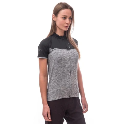 Sensor Cyklo Motion Šedá/černá dámský cyklistický dres