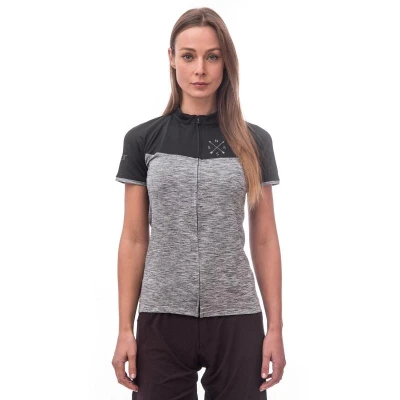 Sensor Cyklo Motion Šedá/černá dámský cyklistický dres