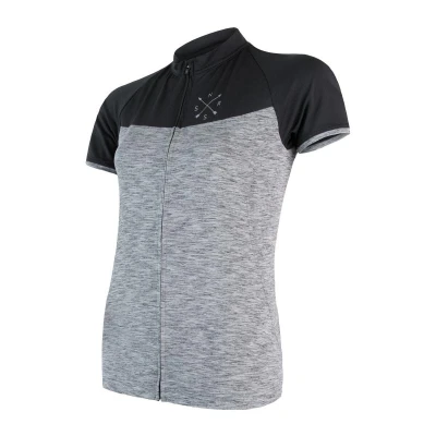 Sensor Cyklo Motion Šedá/černá dámský cyklistický dres Sensor Cyklo Motion Šedá/černá dámský cyklistický dres