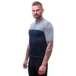 Sensor Cyklo Motion Deep Blue/šedá pánský cyklistický dres