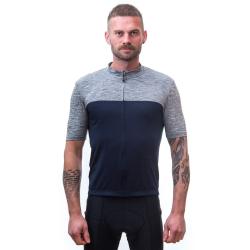Sensor Cyklo Motion Deep Blue/šedá pánský cyklistický dres