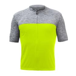 Sensor Cyklo Motion Neon Yellow/šedá pánský cyklistický dres