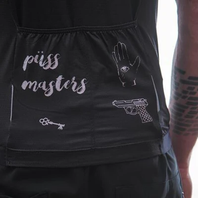 Sensor Cyklo Tour Black Tattoo panský cyklistický dres POUZE M (VÝPRODEJ)