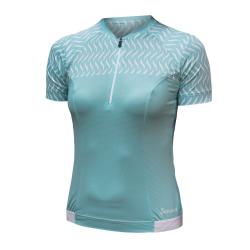 Sensor Cyklo Tour Mint Wave dámsky cyklistický dres