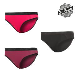Sensor Double Face 3-pack černé/lilla/magenta dámské kalhotky Sensor Double Face 3-pack černé/lilla/magenta dámské kalhotky