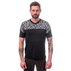 Sensor Helium Černá/stars pánský cyklistický dres