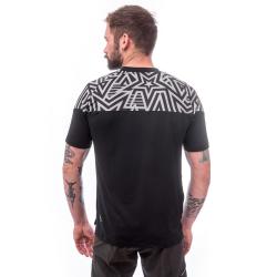 Sensor Helium Černá/stars pánský cyklistický dres
