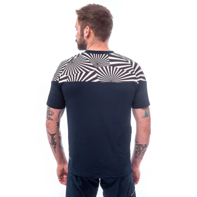 Sensor Helium Deep Blue/geometry pánský cyklistický dres