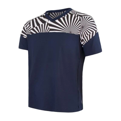 Sensor Helium Deep Blue/geometry pánsky cyklistický dres