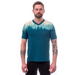 Sensor Helium Safír/trees pánský cyklistický dres
