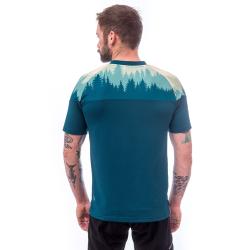 Sensor Helium Safír/trees pánský cyklistický dres