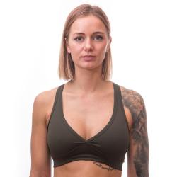 SENSOR Infinity Eco dámská podprsenka Olive Green