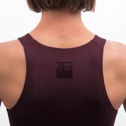SENSOR Infinity Eco dámský crop top Port Red