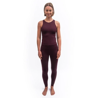 SENSOR Infinity Eco dámský crop top Port Red