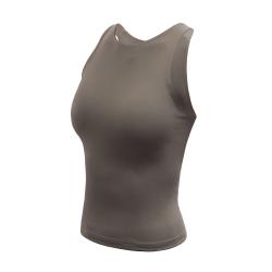 SENSOR Infinity Eco dámský crop top Stone Grey